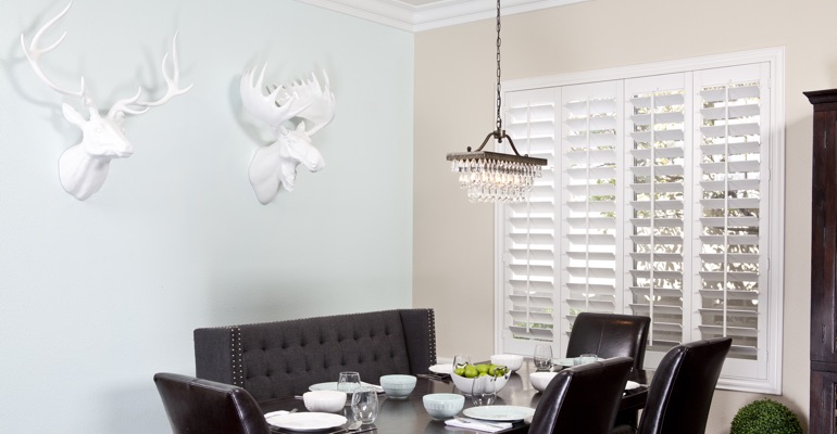 Tampa dining room shutters